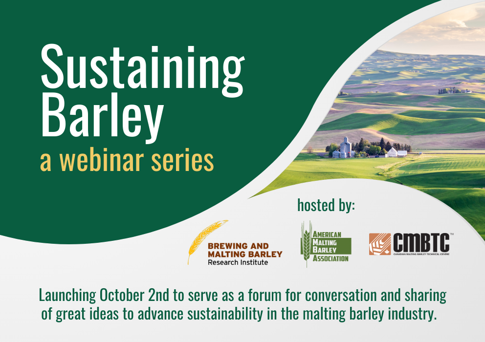 Sustaining Barley Webinar Series
